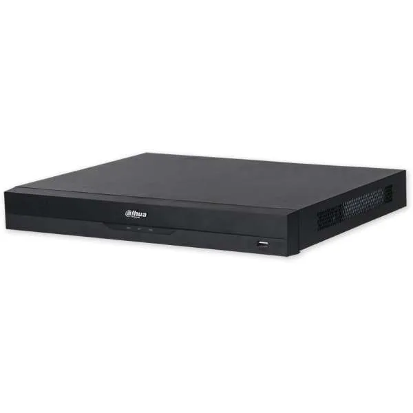 DAHUA - NVR5216-16P-EI Wizsense καταγραφιικό 16 καναλιών με 384Mbps Bandwidth, θέση για 2 σκληρούς και 16 θύρες PoE. Δίνει έξυπνες λειτουργίες σε κάμερες.