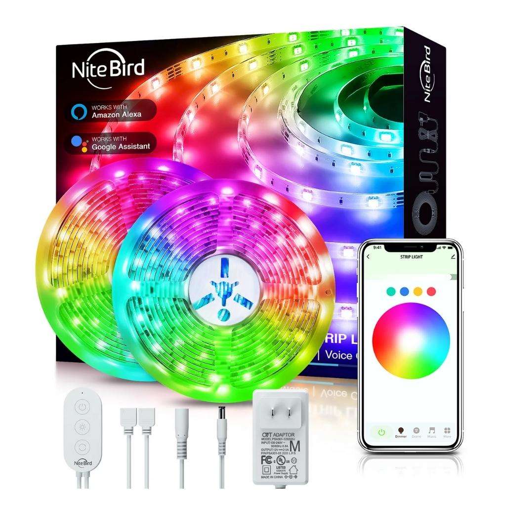Gosund NiteBird SL2 – Έξυπνη Ταινία Φωτισμού WiFi RGB (Tuya 5m)
