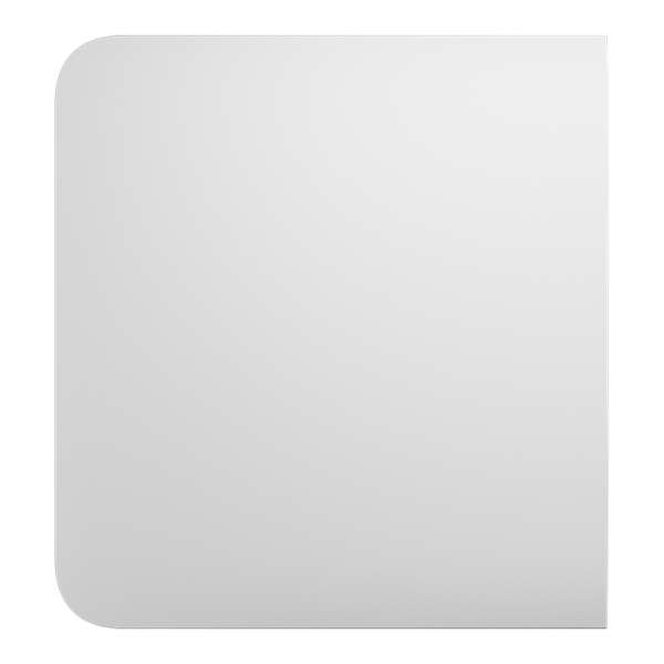 AJAX - SIDE BUTTON (1-GANG/2-WAY) WHITE Πλάγια πρόσοψη για πλαίσιο (Frame) 2, 3, 4 ή 5 θέσεων ασύρματου διακόπτη ελέγχου φωτισμού, σε λευκό χρώμα.