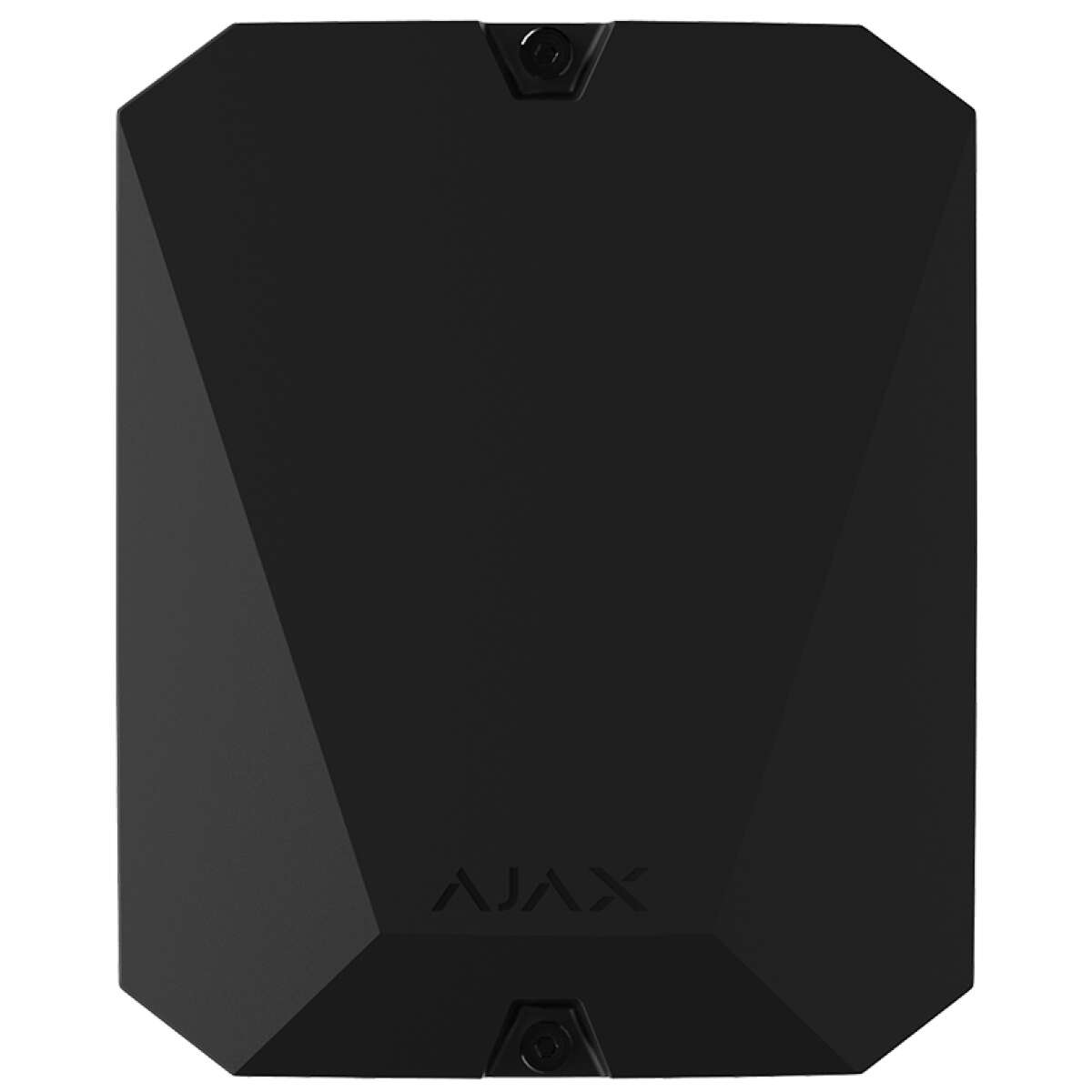 AJAX - MULTITRANSMITTER BLACK Integration Module για την σύνδεση 18 ενσύρματων περιφερειακών συσκευών/ζώνων, σε μαύρο χρώμα.