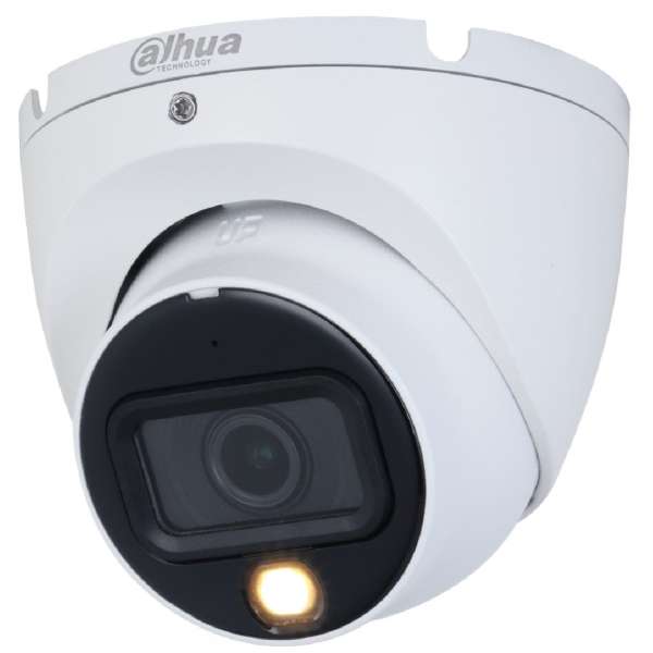 DAHUA - HAC-HDW1500TLM-IL-A-0280B-S2 Smart Dual Light Aναλογική κάμερα 5MP με υπέρυθρα 20m και Led φωτισμό 20m.