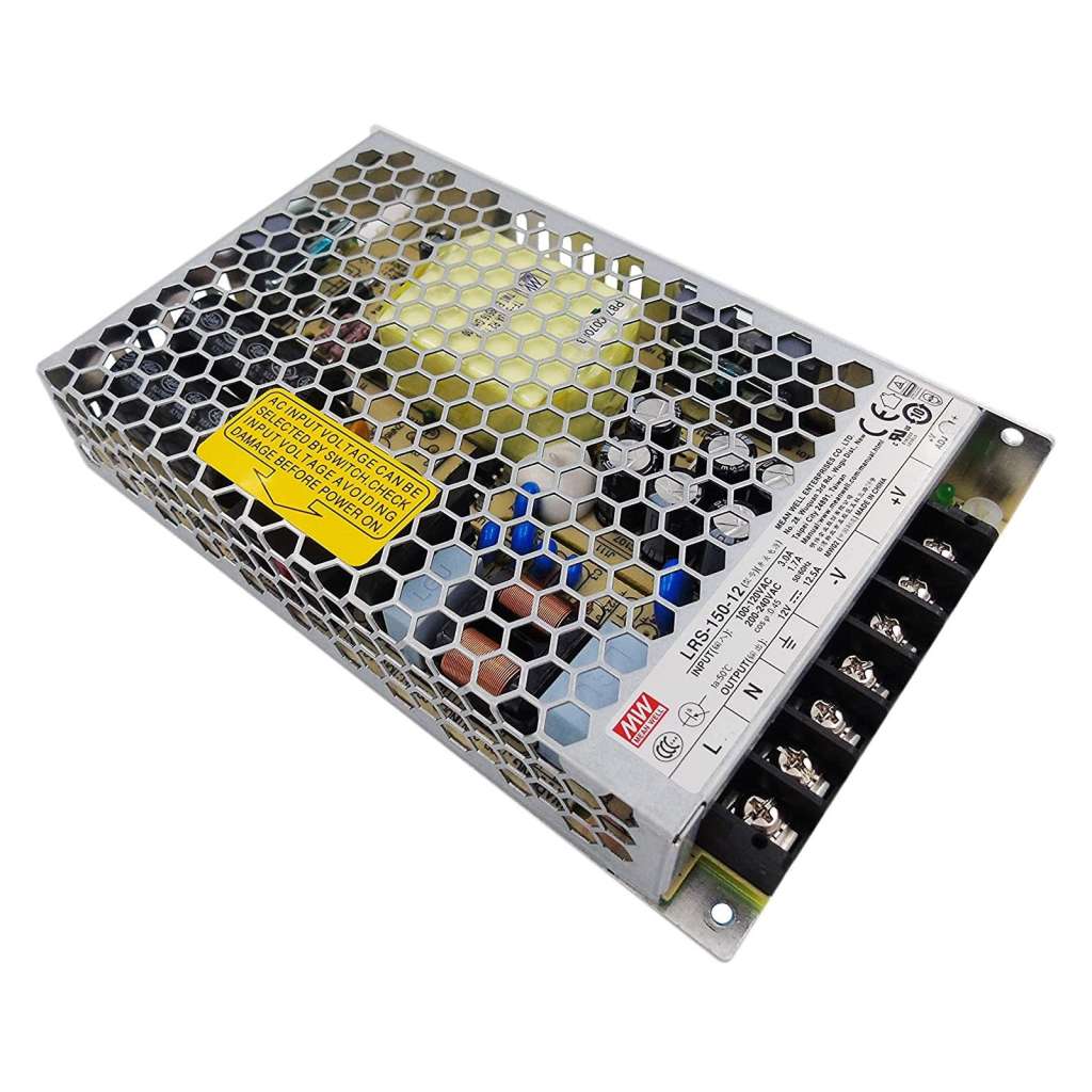 Meanwell - LRS-150-12 Open frame τροφοδοτικό 12V-12,5A