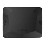AJAX - CASE B (175) BLACK Κουτί διακλάδωσης δύο θέσεων, για ασφαλή ενσύρματη σύνδεση συσκευών Ajax Fibra, σε μαύρο χρώμα.