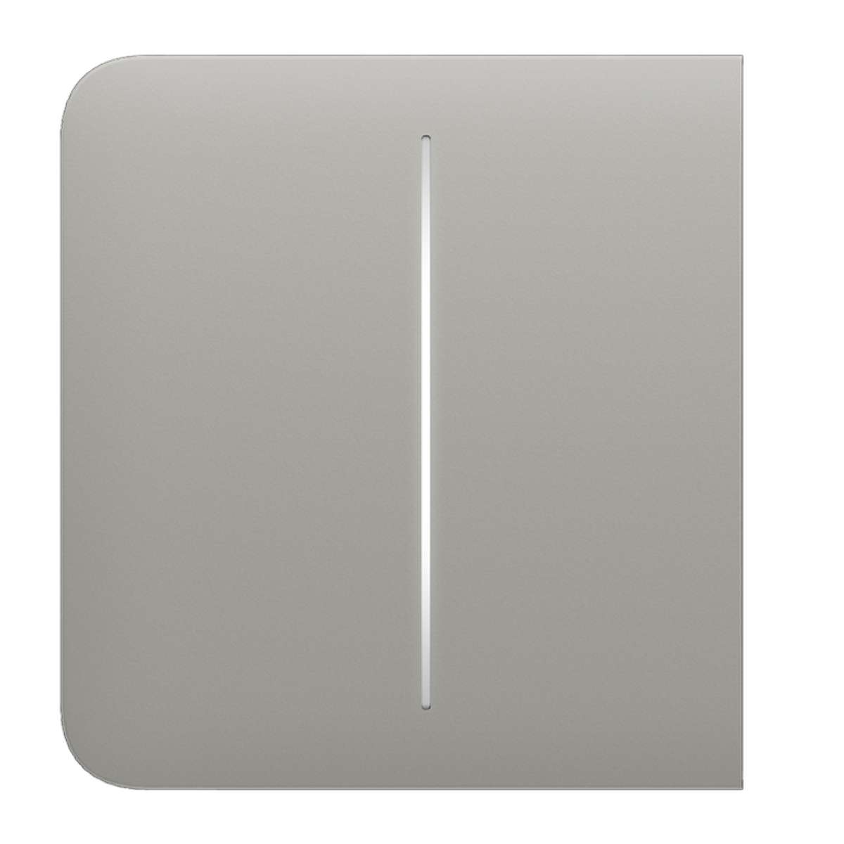 AJAX - SIDE BUTTON (2-GANG) OYSTER Πλάγια πρόσοψη για πλαίσιο (Frame) 2, 3, 4 ή 5 θέσεων ασύρματου διπλού διακόπτη ελέγχου φωτισμού, σε μπεζ χρώμα.