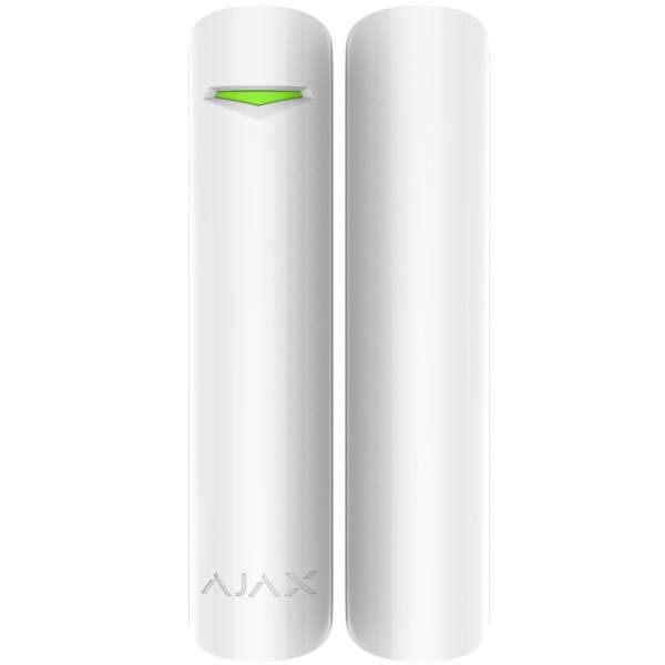AJAX - DOOR PROTECT WHITE Ασύρματη μαγνητική επαφή, σε λευκό χρώμα.