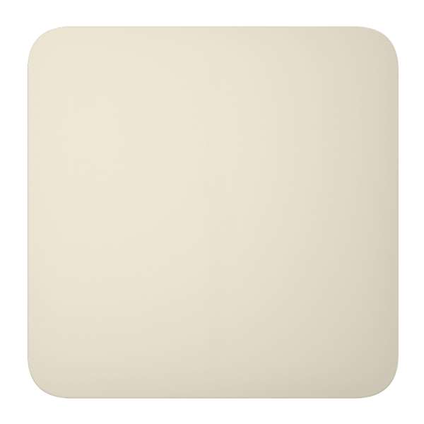 AJAX - SOLO BUTTON (1-GANG/2-WAY) IVORY Πρόσοψη μιας θέσης για ασύρματο διακόπτη ελέγχου φωτισμού, σε κρεμ χρώμα.