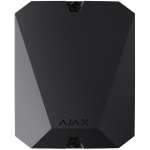 AJAX - MULTITRANSMITTER BLACK Integration Module για την σύνδεση 18 ενσύρματων περιφερειακών συσκευών/ζώνων, σε μαύρο χρώμα.