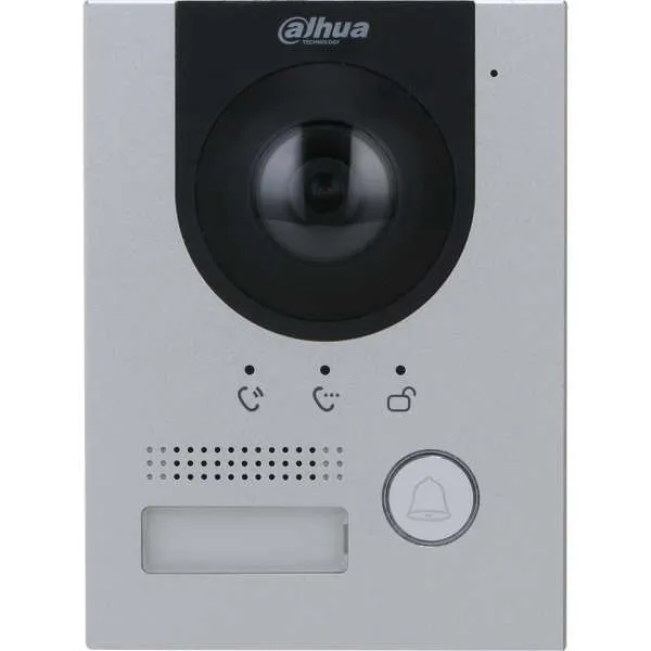 DAHUA - VTO2202F-P-S3 Μπουτονιέρα μίας κλήσης 2MP, με γωνία θέασης 160 μοιρών. Για IP και 2-Wired λύση.