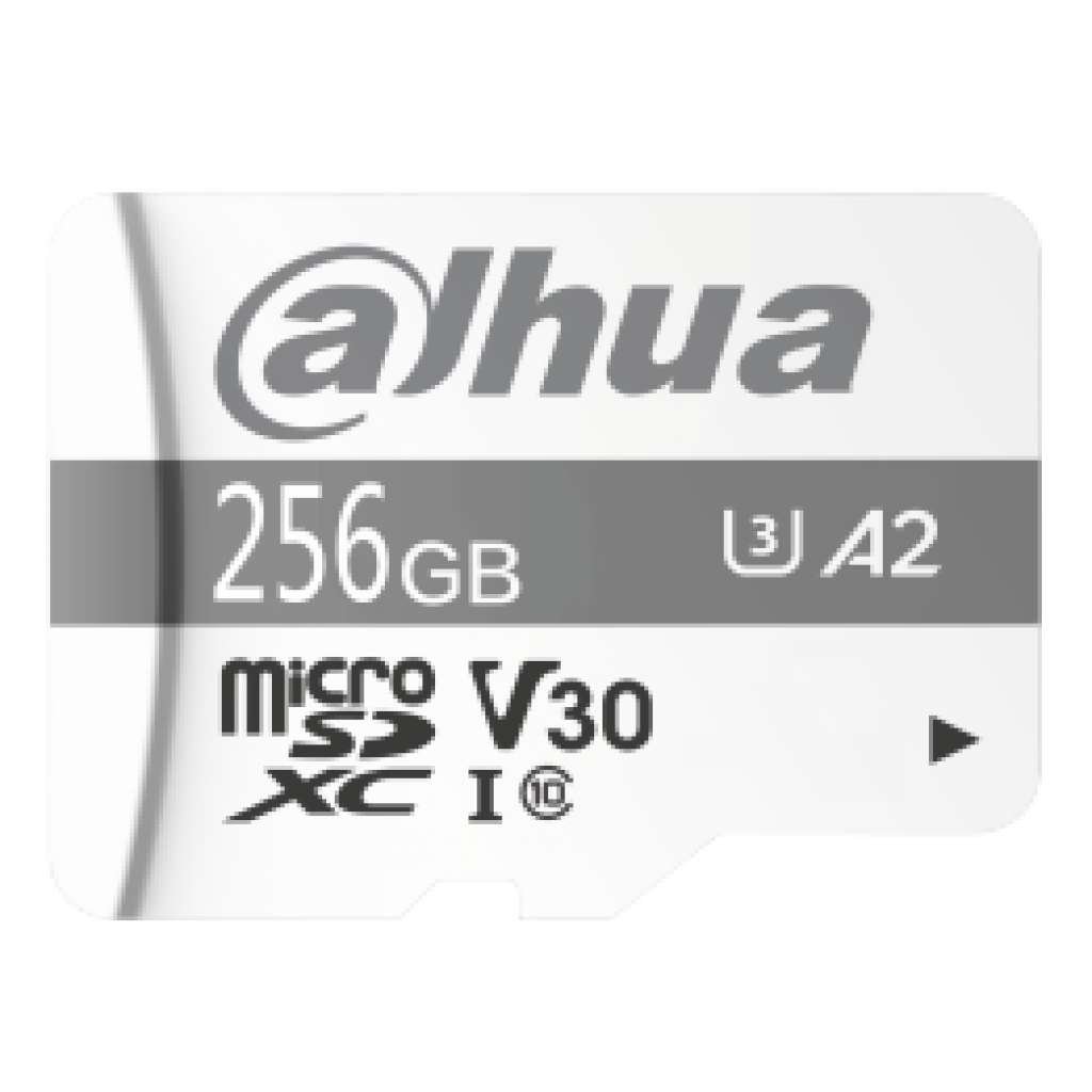 DAHUA - TF-P100/256GB Κάρτα μνήμης Micro SD 256GB για αποθήκευση της καταγραφής σε IP κάμερες.