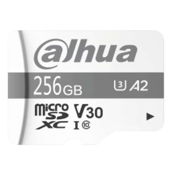 DAHUA - TF-P100/256GB Κάρτα μνήμης Micro SD 256GB για αποθήκευση της καταγραφής σε IP κάμερες.