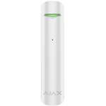 AJAX - GLASS PROTECT WHITE Ασύρματος ανιχνευτής θραύσης κρυστάλλων, σε λευκό χρώμα.