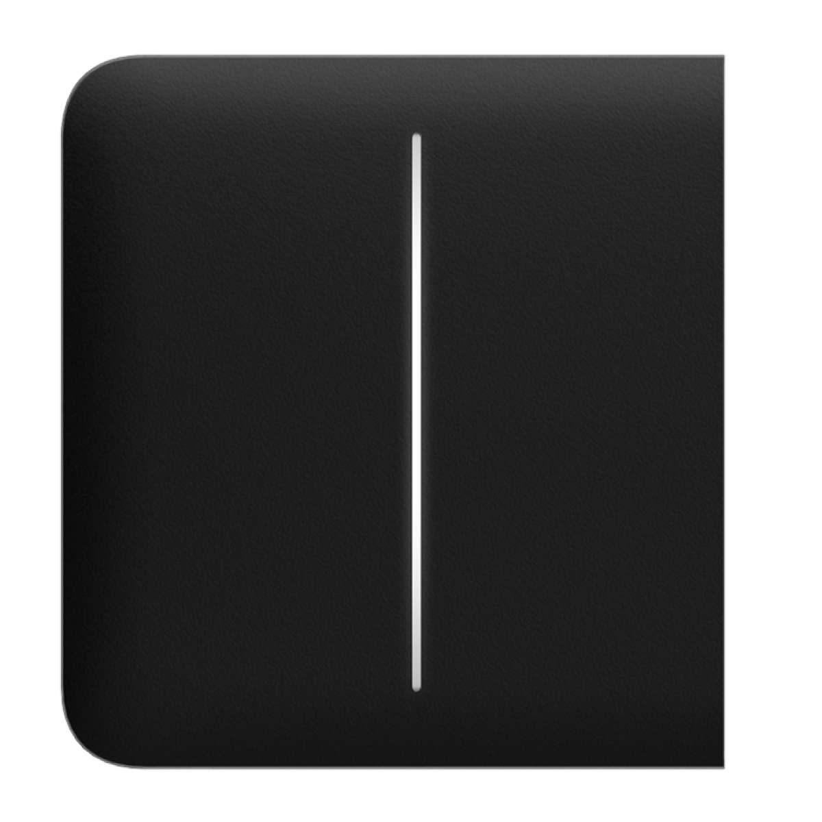 AJAX - SIDE BUTTON (2-GANG) BLACK Πλάγια πρόσοψη για πλαίσιο (Frame) 2, 3, 4 ή 5 θέσεων ασύρματου διπλού διακόπτη ελέγχου φωτισμού, σε μαύρο χρώμα.