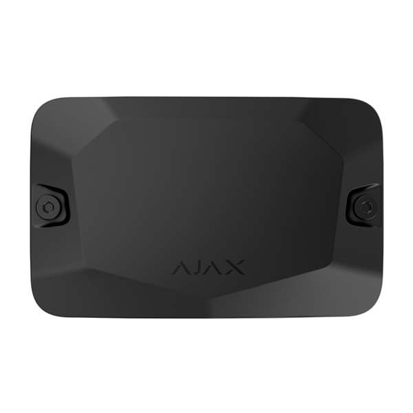 AJAX - CASE A (106) BLACK Κουτί διακλάδωσης μιας θέσης, για ασφαλή ενσύρματη σύνδεση συσκευών Ajax Fibra, σε λευκό χρώμα.