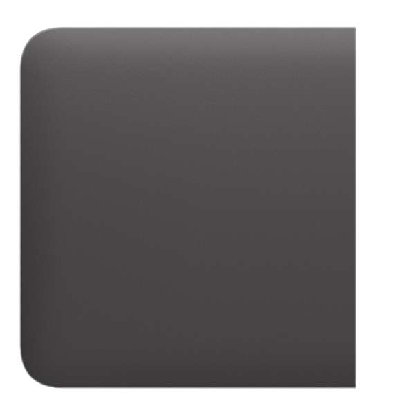 AJAX - SIDE BUTTON (1-GANG/2-WAY) GREY Πλάγια πρόσοψη για πλαίσιο (Frame) 2, 3, 4 ή 5 θέσεων ασύρματου διακόπτη ελέγχου φωτισμού, σε γκρι χρώμα.