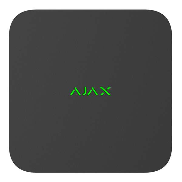 AJAX - NVR (16ch) BLACK Καταγραφικό Αjax 16 καναλιών 4Κ (8ΜP), σε μαύρο χρώμα.