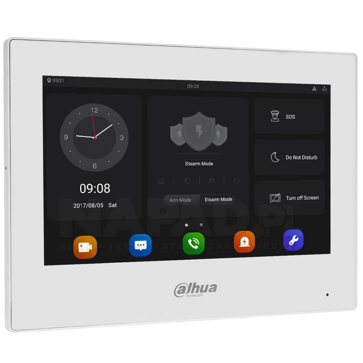 DAHUA - VTH5321GW-W Android 8.1 IP Μοnitor 7"