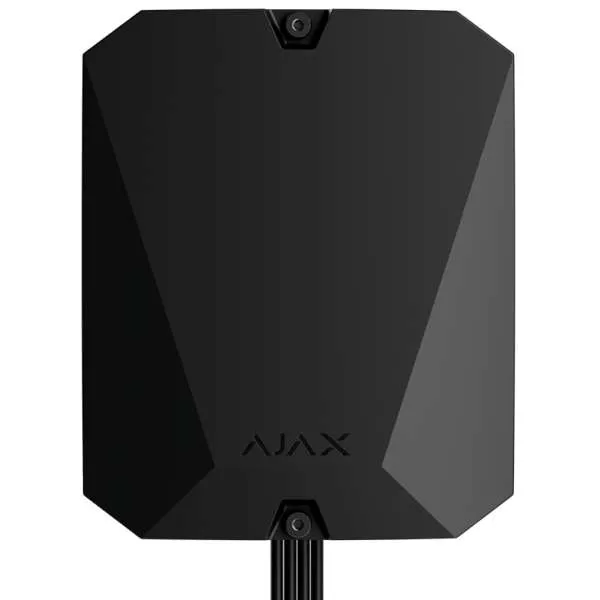 AJAX - HUB HYBRID (2G) FIBRA BLACK Πίνακας συναγερμού FIBRA (2G), 8 ΒUS γραμμές, 100 συσκευές και 3 κανάλια επικοινωνίας σε μαύρο χρώμα.