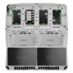 AJAX - CASE D (430) WHITE Κουτί διακλάδωσης οκτώ θέσεων και για δύο μπαταρίες (έως 18Ah), για ασφαλή ενσύρματη σύνδεση συσκευών Ajax Fibra, σε λευκό χρώμα.