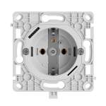 AJAX - OUTLETCORE (SMART) TYPE F Ασύρματη έξυπνη πρίζα τοίχου χωνευτής τοποθέτησης, με ευρωπαϊκό βύσμα τύπου F.