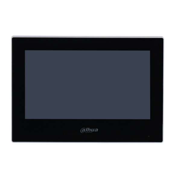 DAHUA - VTH2622G-W 2-Wired Oθόνης αφής 7'' με Wifi. Μαύρο χρώμα.