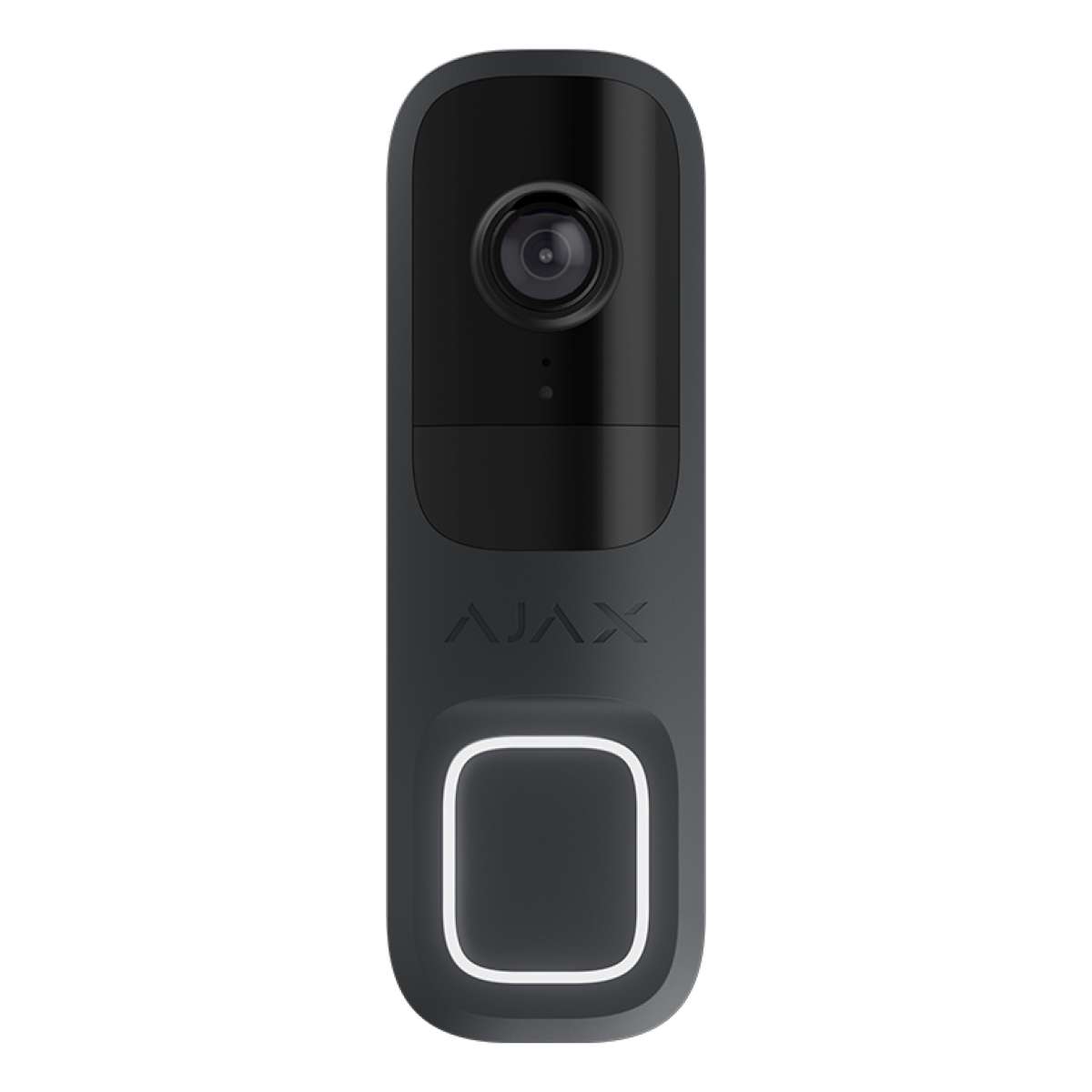 AJAX - AJAX SYSTEMS - DOORBELL GRAPHITE Δικτυακή μπουτονιέρα μίας κλήσης, με δυνατότητα πλήρους ενσωμάτωσης στο Ajax HUB και υποστήριξη καταγραφής μέσω Ajax NVR.