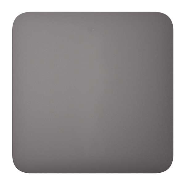 AJAX - SOLO BUTTON (1-GANG/2-WAY) GREY Πρόσοψη μιας θέσης για ασύρματο διακόπτη ελέγχου φωτισμού, σε γκρι χρώμα.