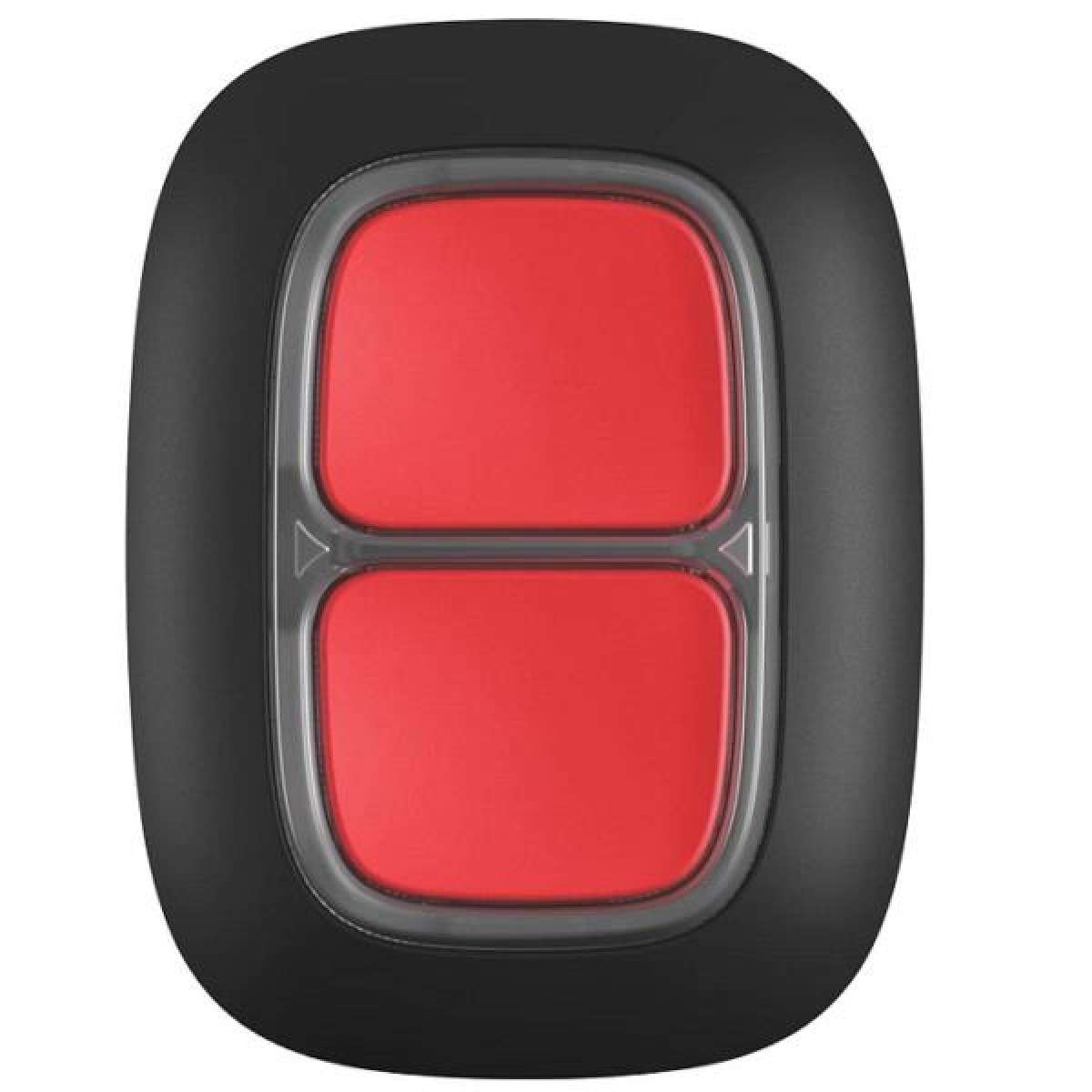 AJAX - DOUBLE BUTTON BLACK Ασύρματο μπουτόν πανικού δύο πλήκτρων, σε μαύρο χρώμα.