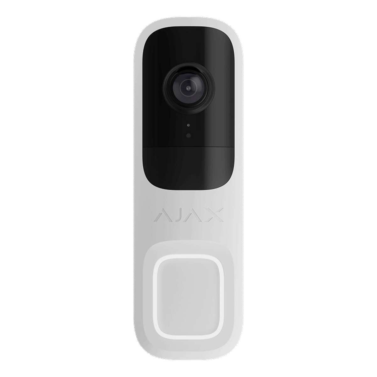 AJAX - AJAX SYSTEMS - DOORBELL WHITE Δικτυακή μπουτονιέρα μίας κλήσης, με δυνατότητα πλήρους ενσωμάτωσης στο Ajax HUB και υποστήριξη καταγραφής μέσω Ajax NVR.