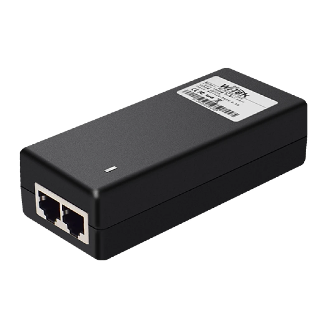 WI-TEK - WI-POE55-48V-60W PoE Injector 52V 60W στα 1000Mbps
