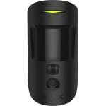 AJAX - MOTION CAM BLACK Ασύρματος ανιχνευτής κίνησης με ενσωματωμένη κάμερα, σε μαύρο χρώμα.