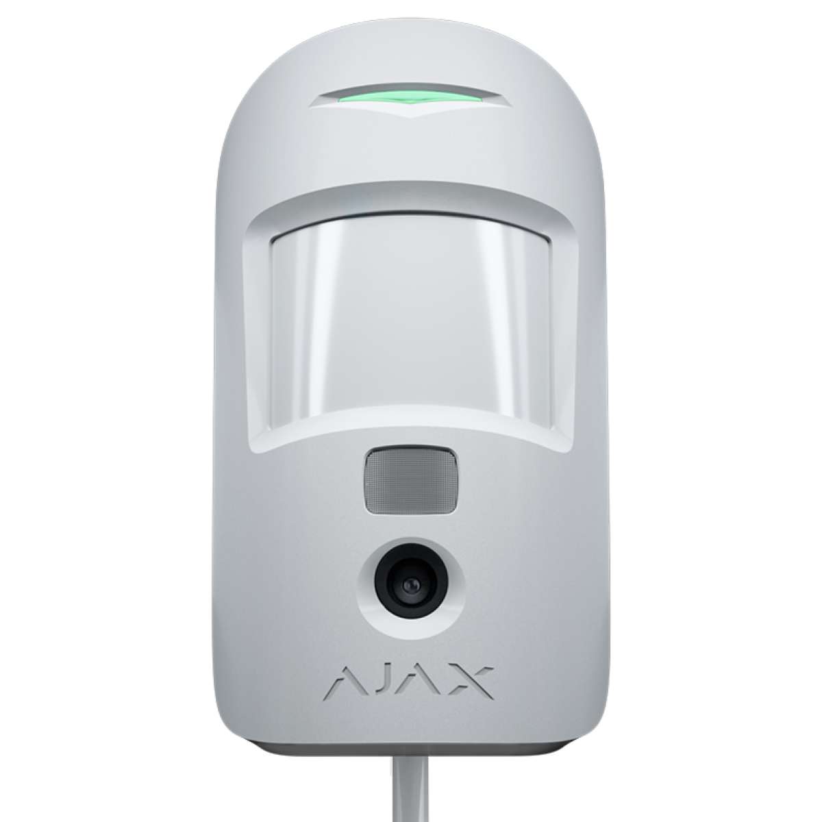 AJAX - MOTION CAM FIBRA WHITE (PhOD) Ενσύρματος ανιχνευτής FIBRA, PIR & Pet Friendly (20kg), με ενσωματωμένη κάμερα για φωτογραφίες κατ' επιλογή, σε λευκό χρώμα.
