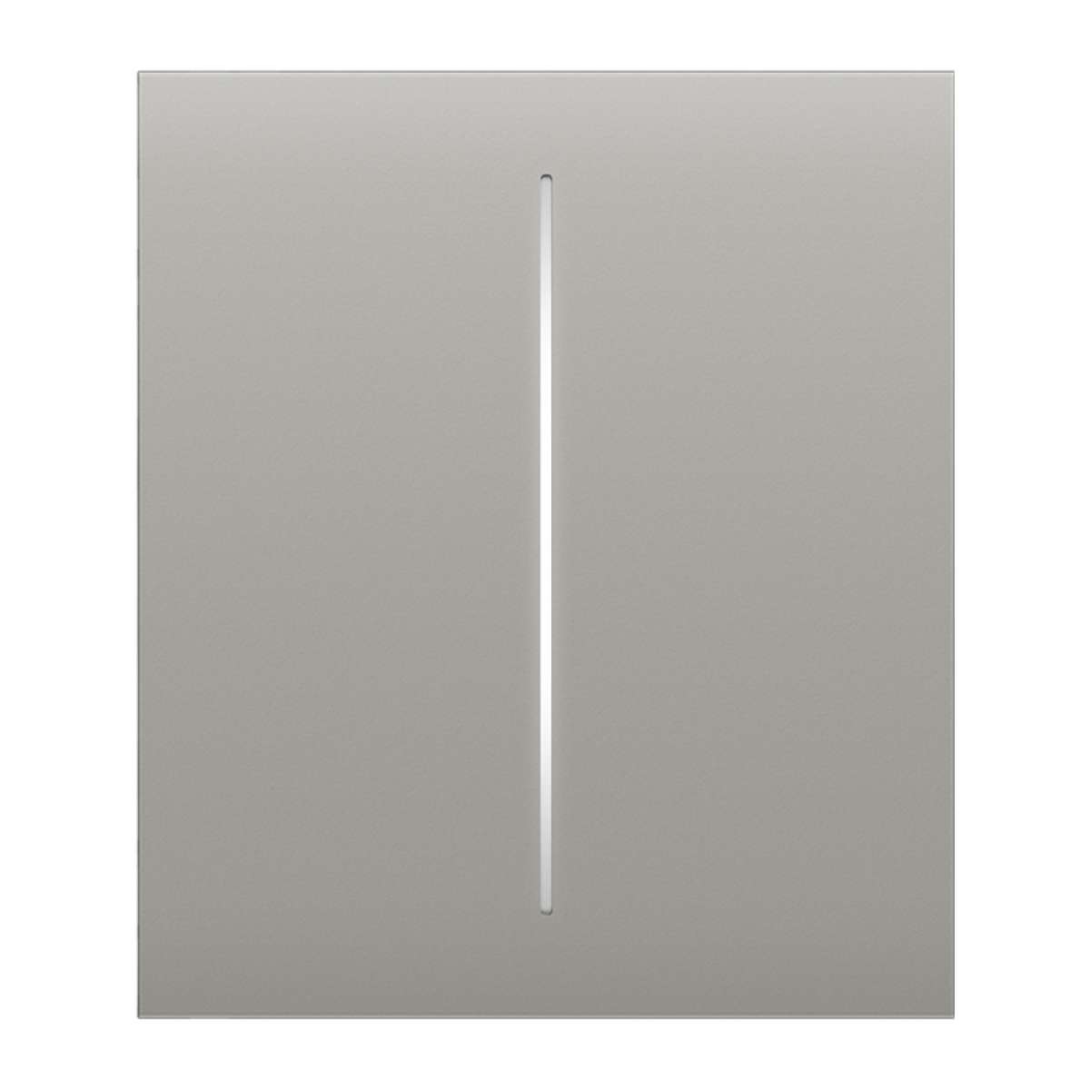 AJAX SYSTEMS - CENTER BUTTON (2-GANG) OYSTER Κεντρική πρόσοψη για πλαίσιο (Frame) 3, 4 ή 5 θέσεων ασύρματου διπλού διακόπτη ελέγχου φωτισμού, σε μπεζ χρώμα.