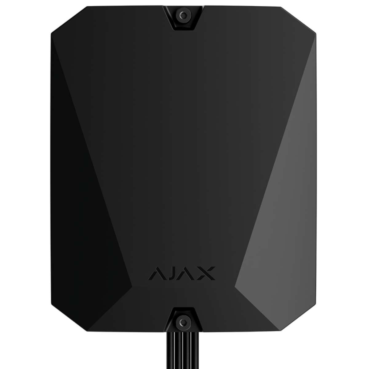 AJAX - HUB HYBRID (4G) FIBRA BLACK Πίνακας συναγερμού FIBRA (4G), 8 ΒUS γραμμές, 100 συσκευές και 3 κανάλια επικοινωνίας σε μαύρο χρώμα.
