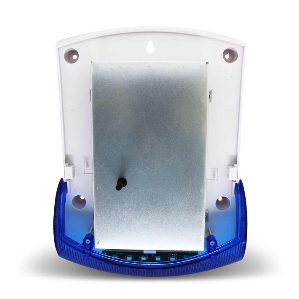 SPARK - SP3650B Εξωτερική σειρήνα με 6 ενδεικτικά Flash LED λειτουργίας, σε μπλε χρώμα.