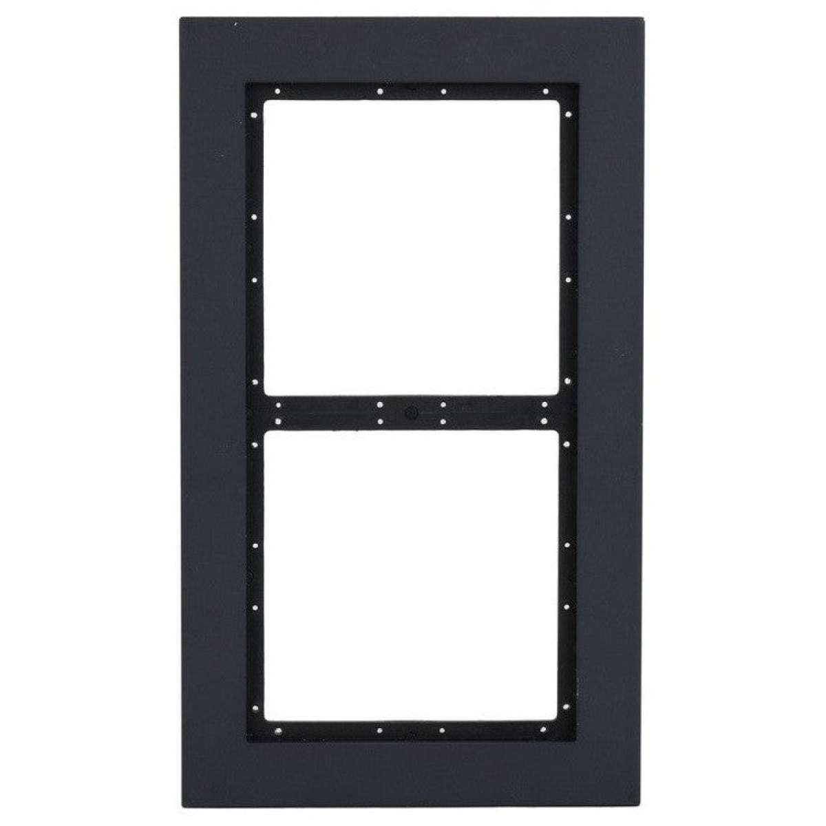 DAHUA - VTM25P2 Μεταλλική πρόσοψη 2 θέσεων. Χρώμα Μαύρο.