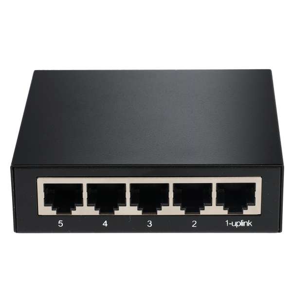 WI-TEK - WI-SG105 V2 Switch 5 θυρών 1000Mbps. Mεταλλικό περίβλημα.