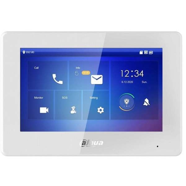 DAHUA - VTH5422HW-W Premium 2-Wired Oθόνης αφής 7'' με Wifi