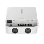 WI-TEK - WI-PCES306G-O Ολοκληρωμένη λύση σε PoE Switch εξωτερικού χώρου με 4 θύρες PoE 1000Mbps. Προστασία IP65.