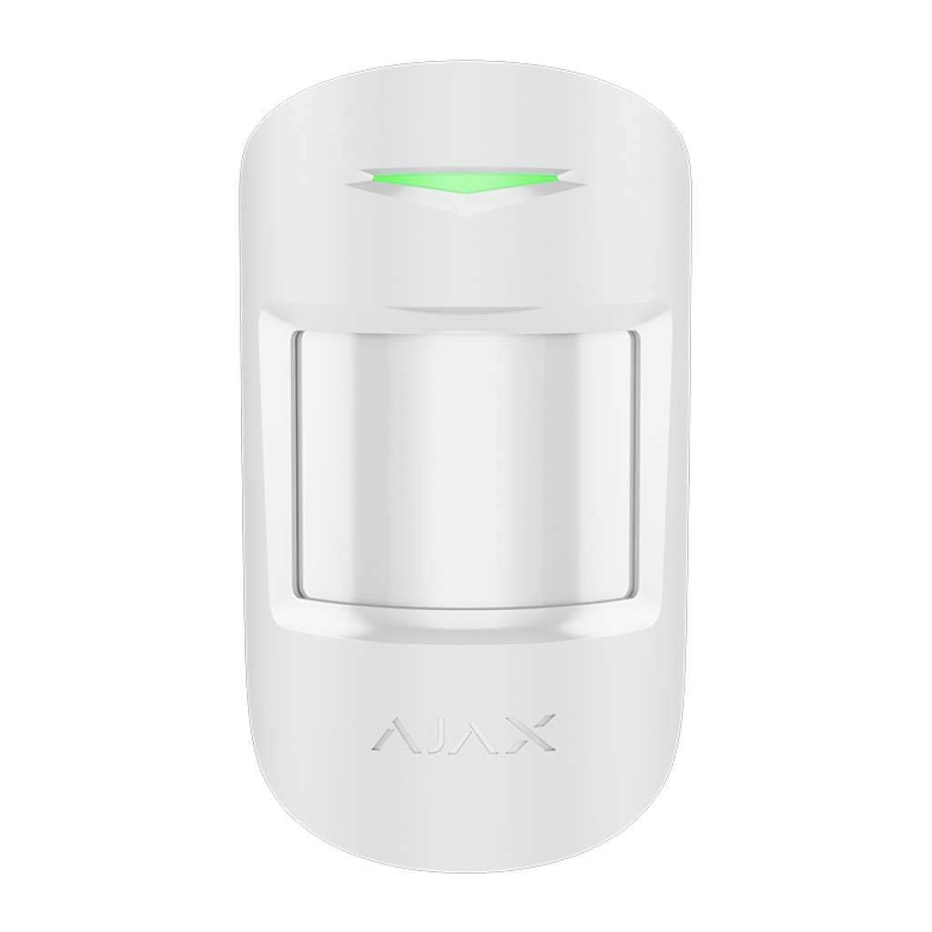 AJAX - MOTION PROTECT SUPERIOR WHITE Aσύρματος ανιχνευτής SUPERIOR, PIR & Pet Friendly (20kg) σε λευκό χρώμα.