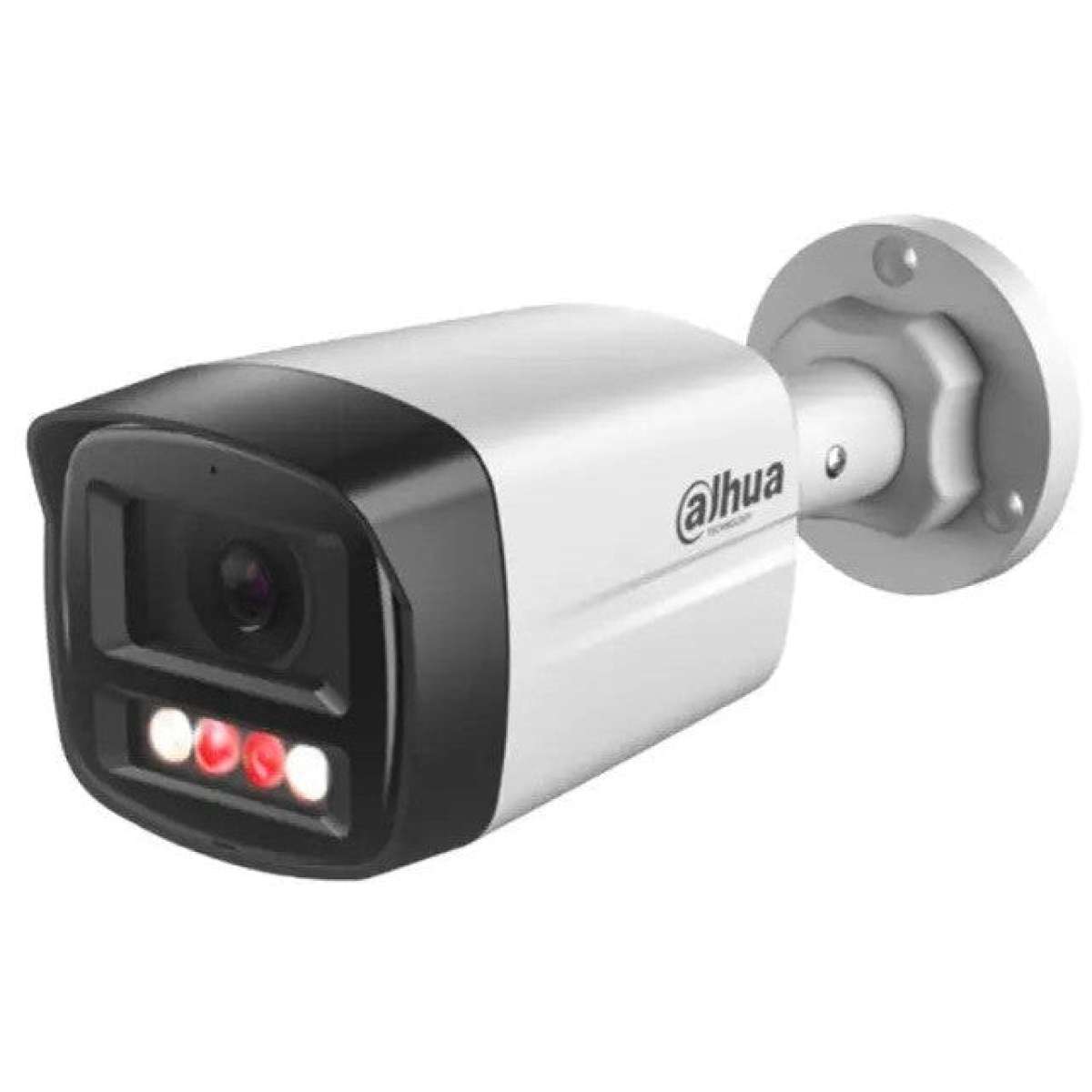 DAHUA - IPC-HFW1239TL1-A-IL-0280B IP Bullet κάμερα ανάλυσης 2MP, με φακό 2.8mm, IR30m και Led 30m. Ενσωματωμένο μικρόφωνο.