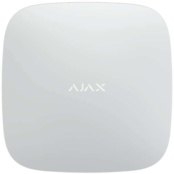 AJAX - HUB 2 WHITE Ασύρματη κεντρική μονάδα με GSM/GPRS (Dual Micro SIM 2G) και Ethernet , σε λευκό χρώμα.
