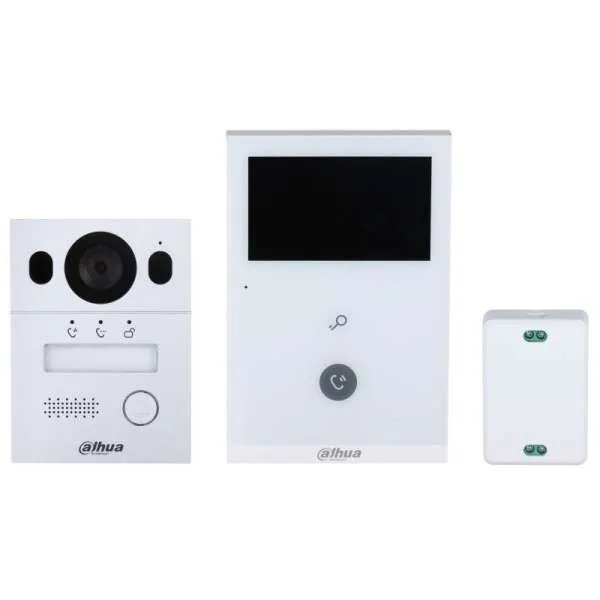 DAHUA - KTX02(S) Plug & Play IP Θυροτηλεόραση 2 καλωδίων με οθόνη Wifi 4.3". Eπίτοιχη τοποθέτηση.
