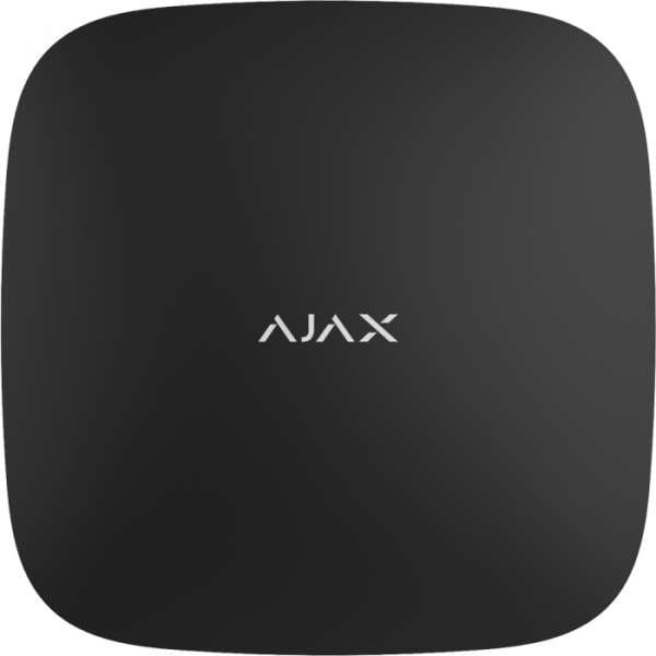 AJAX - REX BLACK Ασύρματος αναμεταδότης σήματος, σε μαύρο χρώμα.