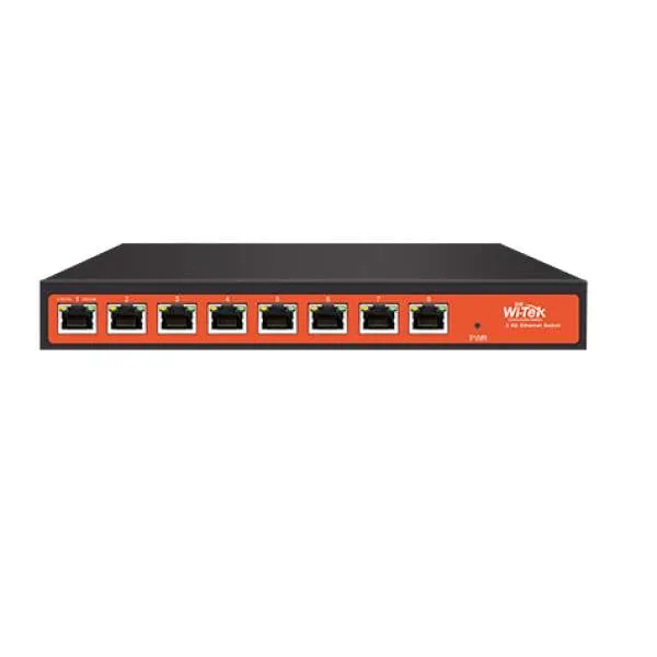 WI-TEK - WI-SG508G Switch 8 θυρών στα 2.5G.