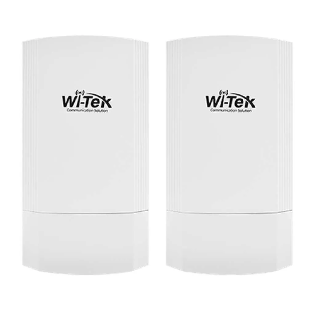 WI-TEK - WI-CPE511H-KIT Κατευθυντική κεραία 5GHz στα 900Mbps για απόσταση μέχρι 3km. Διαχείριση από κινητό μέσω cloud.