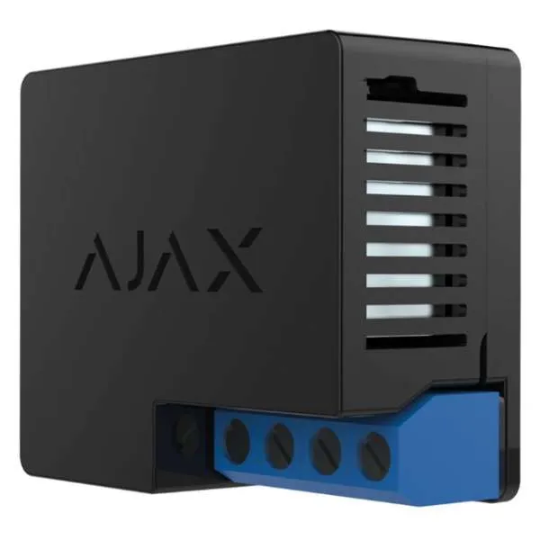 AJAX - WALL SWITCH Aσύρματος ελεγκτής που συνδυάζει τη λειτουργία του ρελέ με έλεγχο ON/OFF ηλεκτρικών οικιακών συσκευών έως 3 kW.