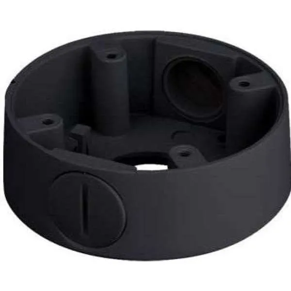 DAHUA - PFA13A-E-BLACK Αλουμίνιο Βάση & Στεγανό κουτί προστασίας καλωδίων.