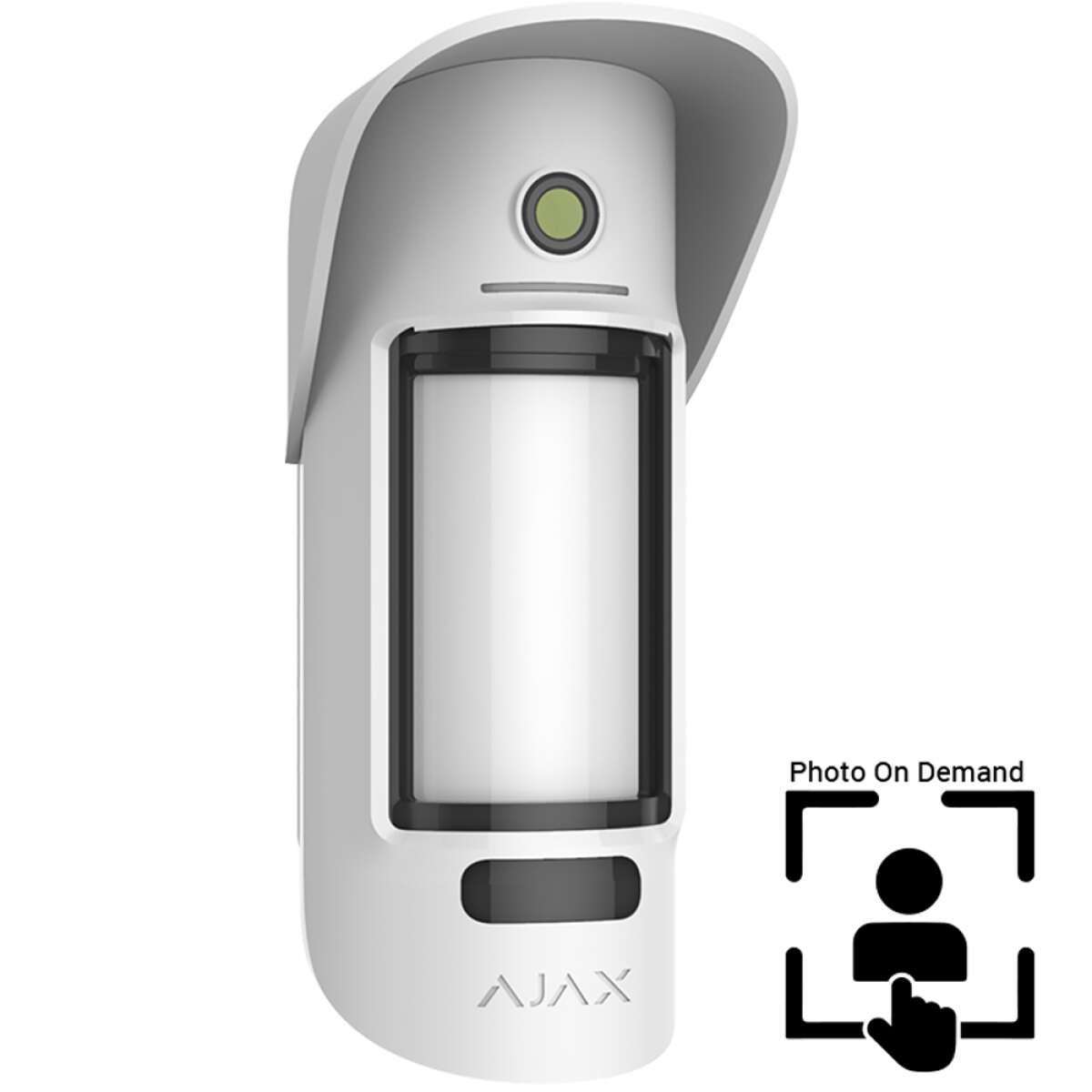 AJAX - MOTION CAM OUTDOOR (PhOD) Ασύρματος ανιχνευτής κίνησης εξωτερικού χώρου PIR & Antimasking με ενσωματωμένη κάμερα για οπτική επιβεβαίωση συναγερμού και φωτογραφίες κατ' επιλογή, Photo on Demand (PhOD).