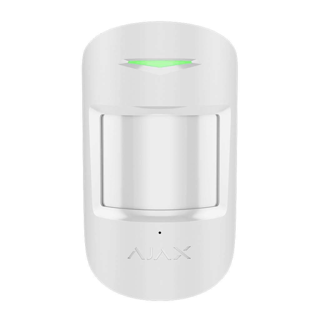 AJAX - COMBI PROTECT SUPERIOR WHITE Ασύρματος ανιχνευτής κίνησης SUPERIOR, PIR , Glass Break & Pet Friendly (20kg) σε λεύκο χρώμα.