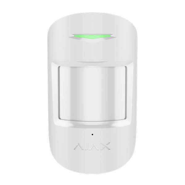 AJAX - COMBI PROTECT SUPERIOR WHITE Ασύρματος ανιχνευτής κίνησης SUPERIOR, PIR , Glass Break & Pet Friendly (20kg) σε λεύκο χρώμα.
